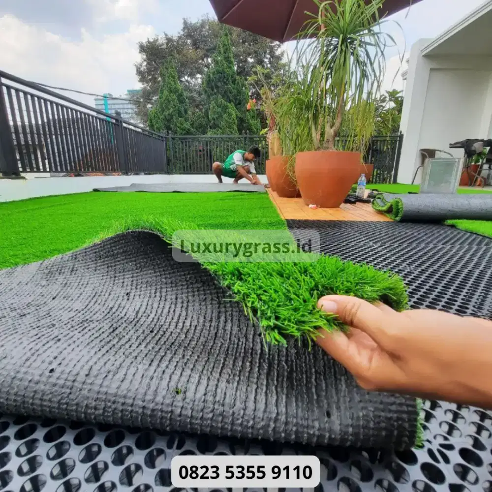 Tebet jual Rumput Sintetis Estetik untuk Taman, Balkon, dan Rooftop