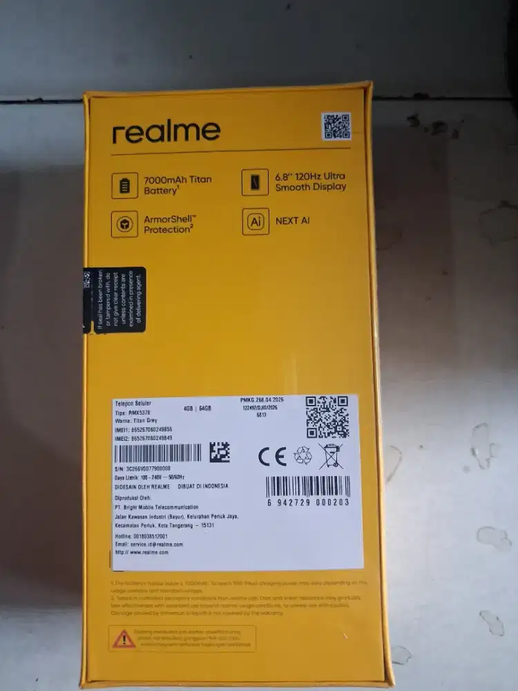 Handphone Real Me