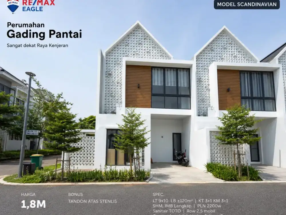Dijual Rumah Perumahan Gading Pantai, Kenjeran