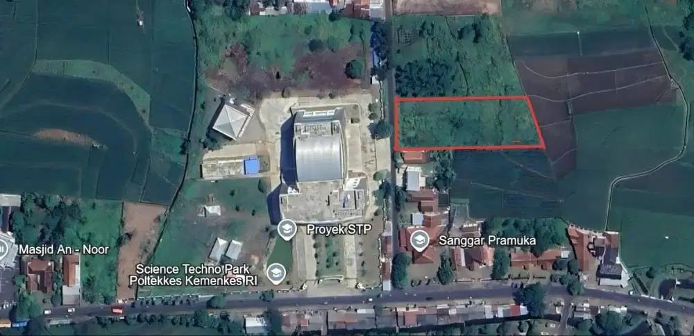 Jual tanah lokasi strategis