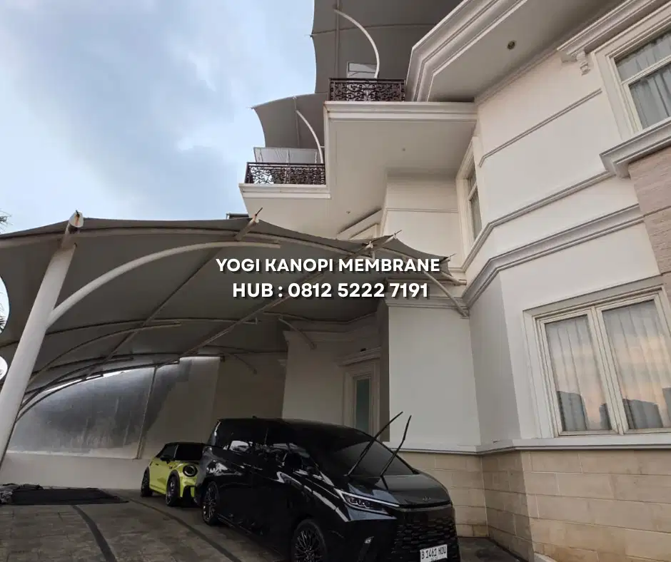 Kanopi Membrane Berkualitas untuk Teras Rumah