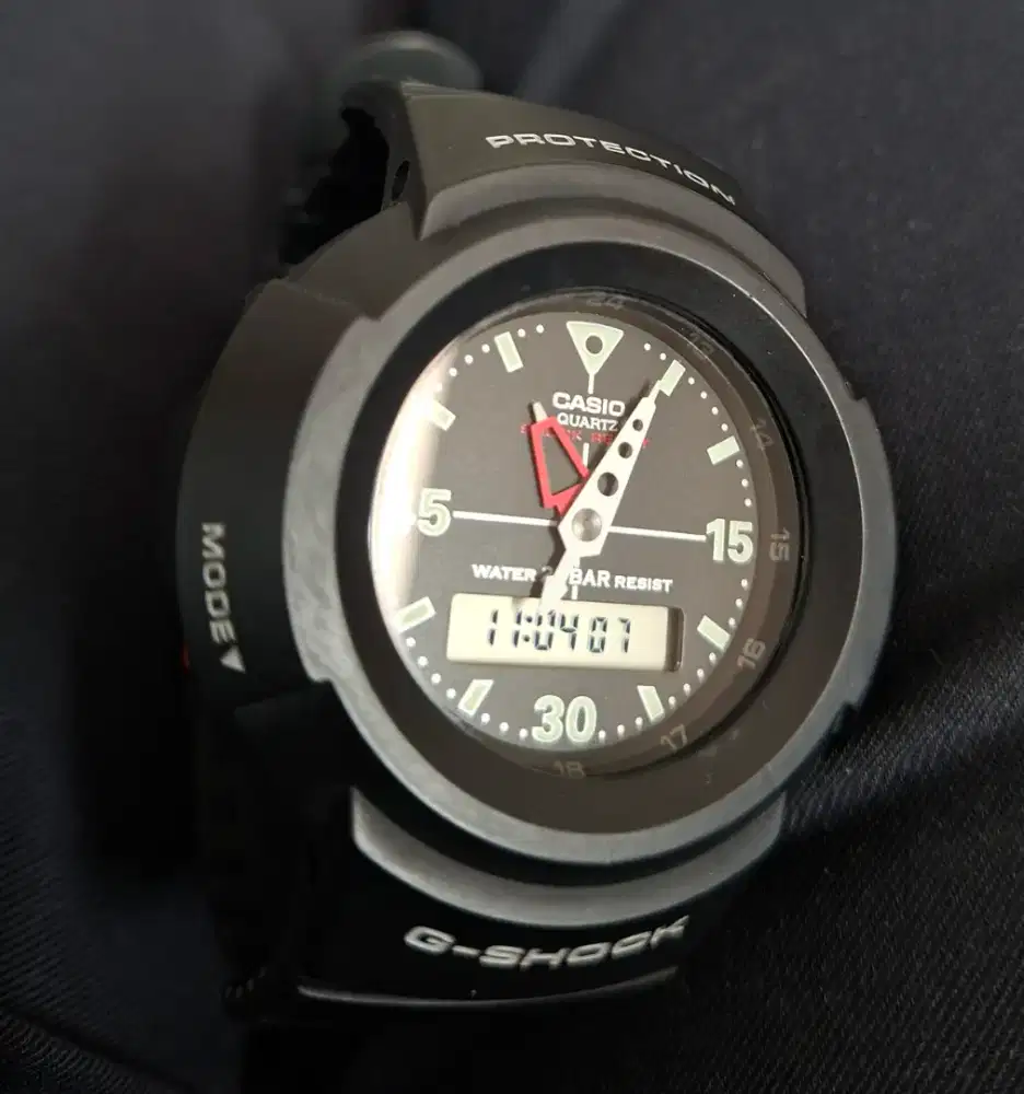 Casio G-Shock OldSchool Digital Analog Black