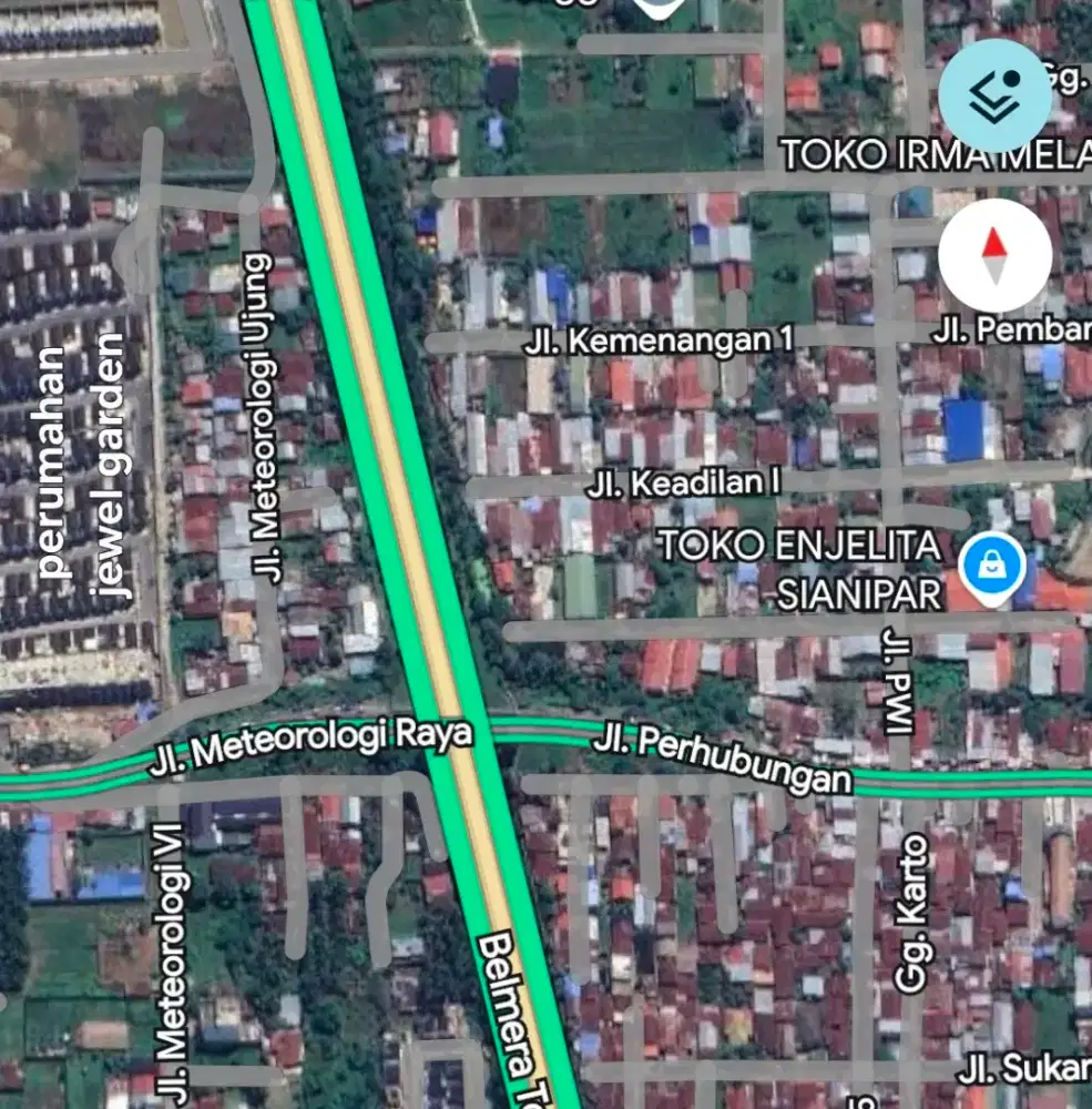 Tanah 300m2 dekat jewel garden, Harga murah