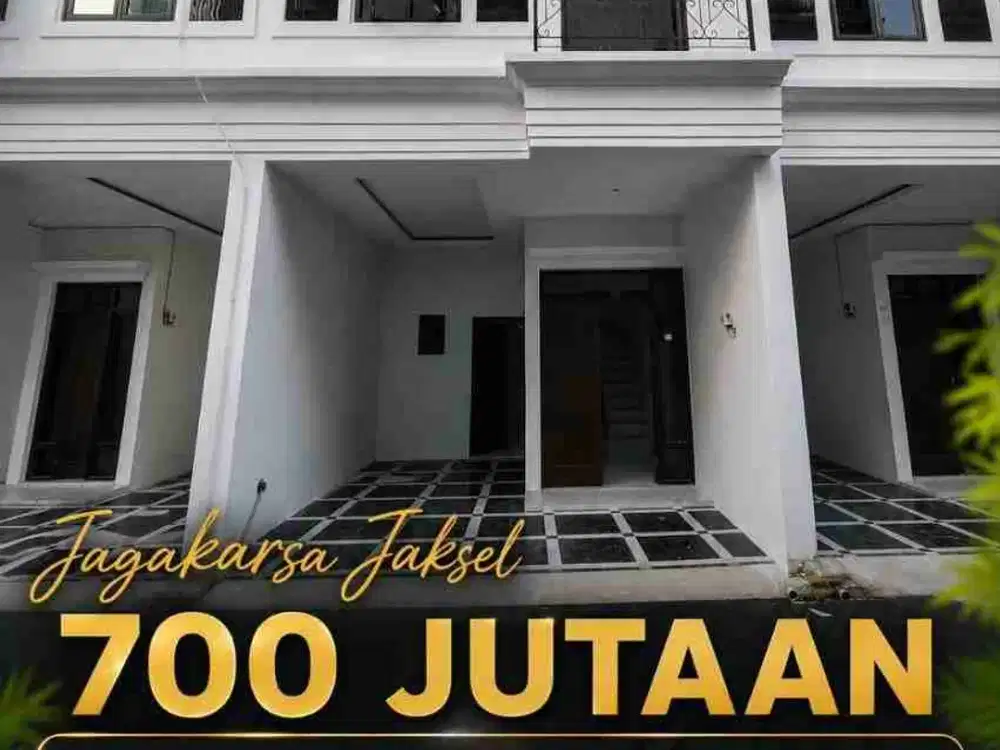 Rumah Siap Huni Jakarta. Dekat TolKukusan,Stasiun LentengAgung