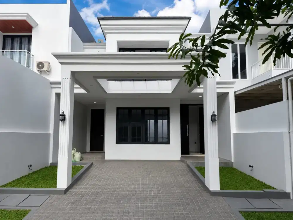 Cinere megapolitan rumah brand new american style halaman luas