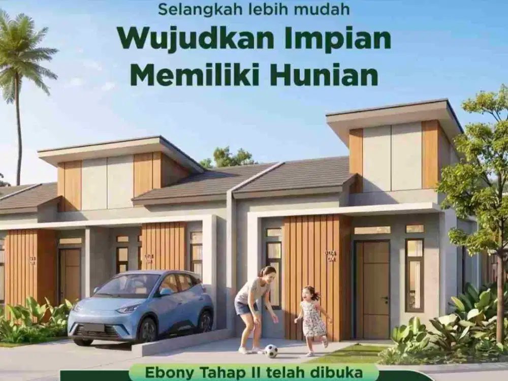 Dijual Murah Rumah Baru Angsuran 2 Jutaan di Cikupa Tangerang