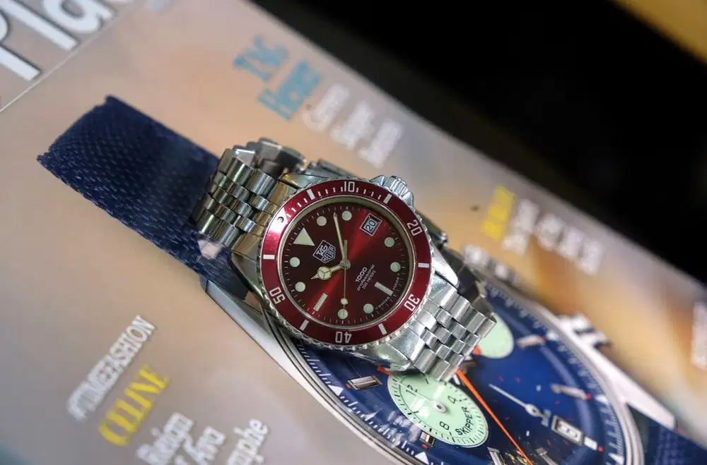 Tag Heuer 1000 Red Dial