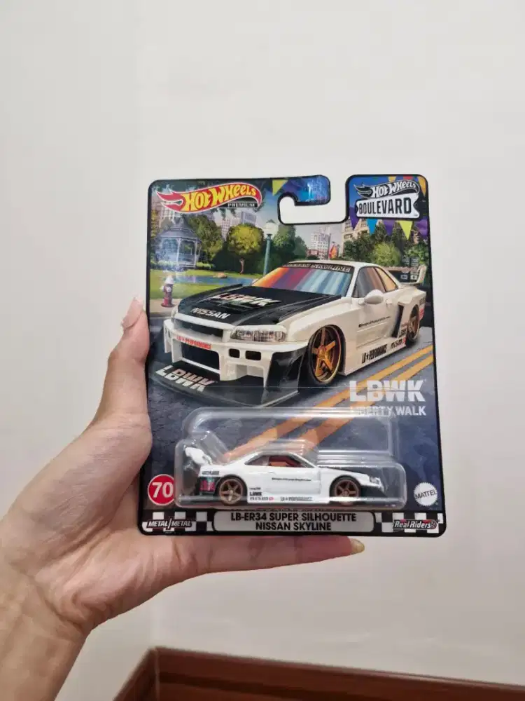 Hot Wheels LB-ER34 Super Silhouette Nissan Skyline - LWBK - Premium