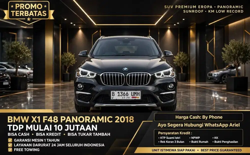 BMW X1 F48 panoramic 2018