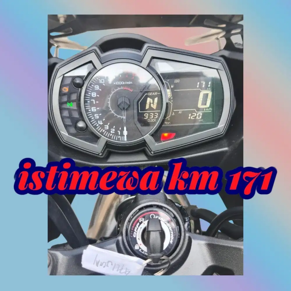 Istimewa km 171‼️Kawasaki New Ninja 250 fi (KTP daerah bs kredit r25