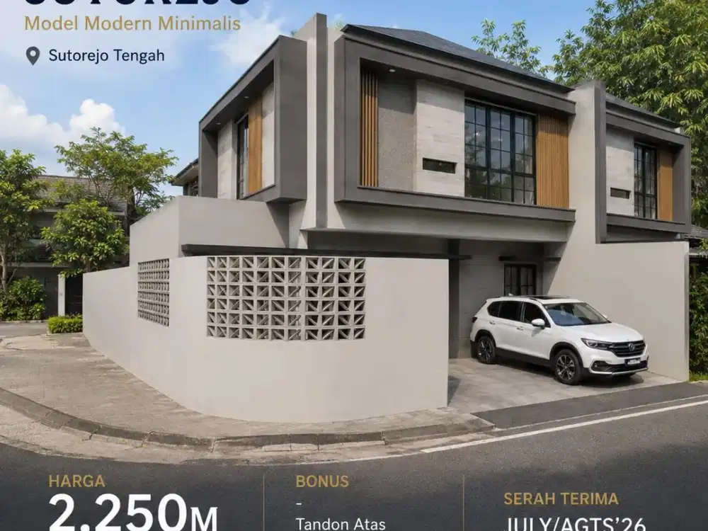 Dijual Rumah Sutorejo Tengah 2 Lantai