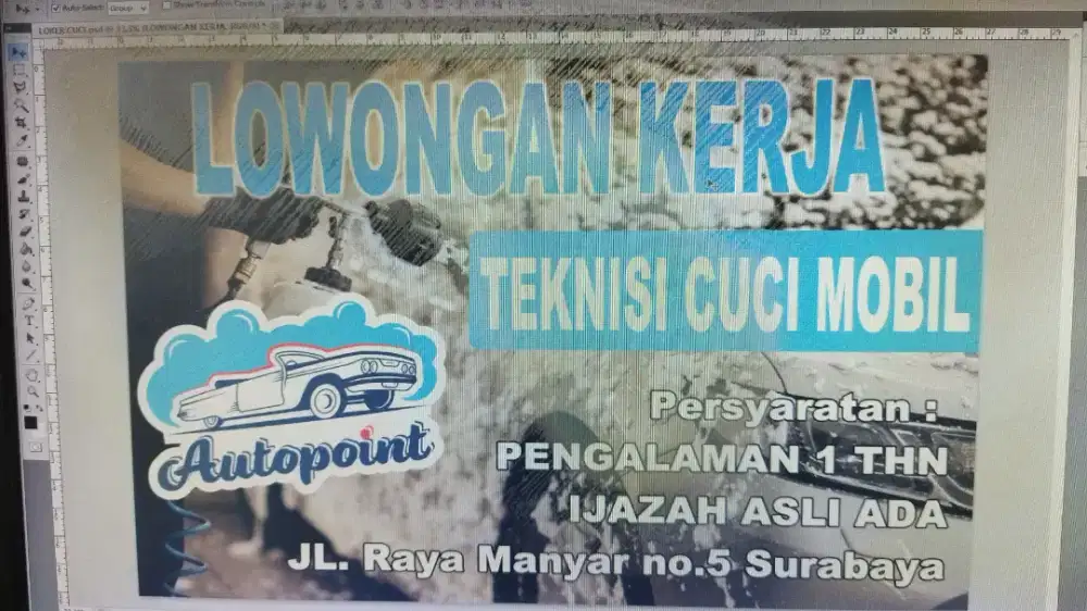 Loker teknisi cuci
