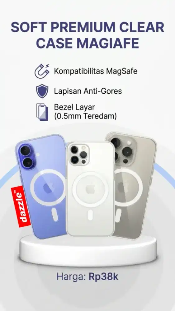 Soft Premium Clear Case Magsafe
