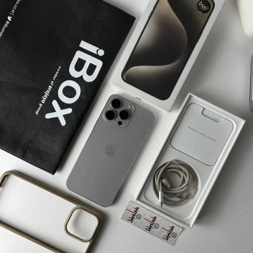 iPhone 15 Pro Max 256gb Natural Titanium iBox