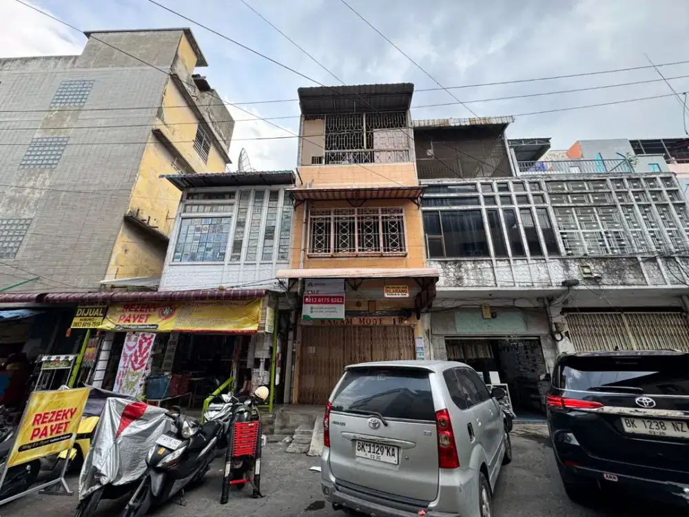 DIJUAL RUKO DI JALAN THAMRIN BARU MEDAN