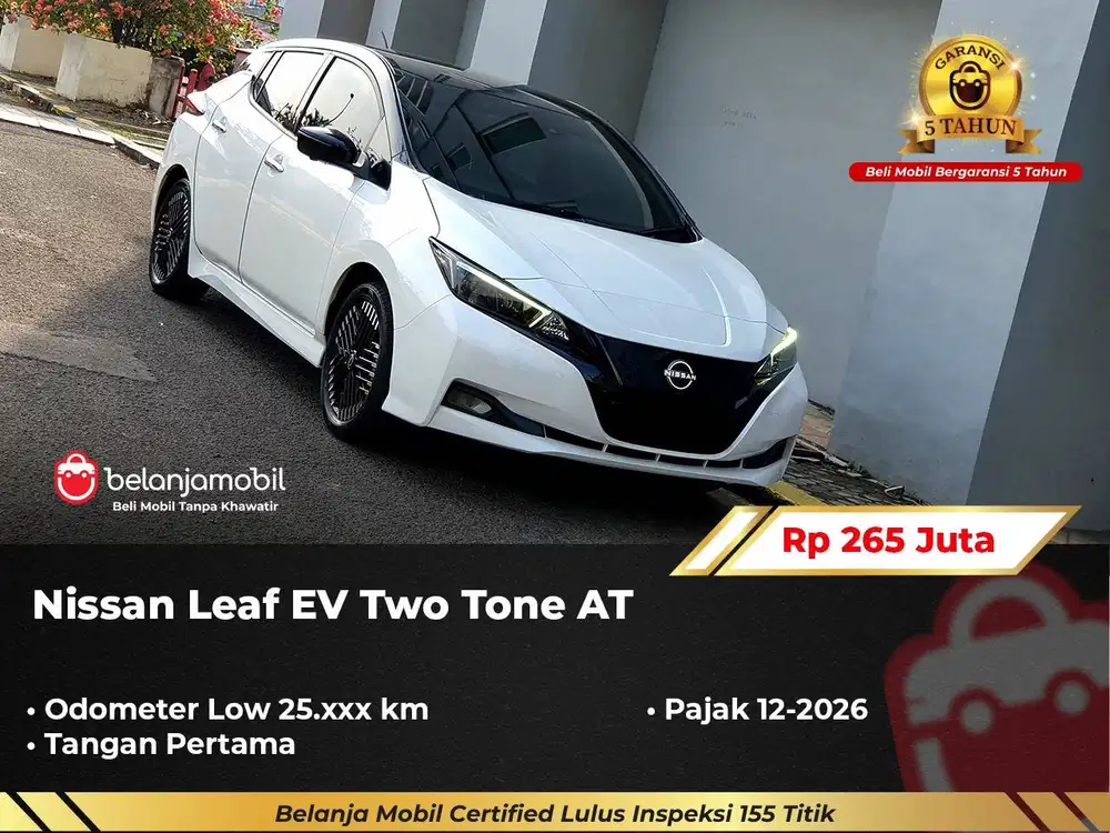 [ LOW KM ] Nissan Leaf EV Two Tone AT 2023/2024