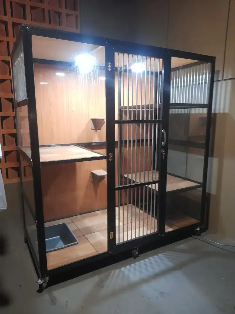 Kandang kucing alumunium BDG