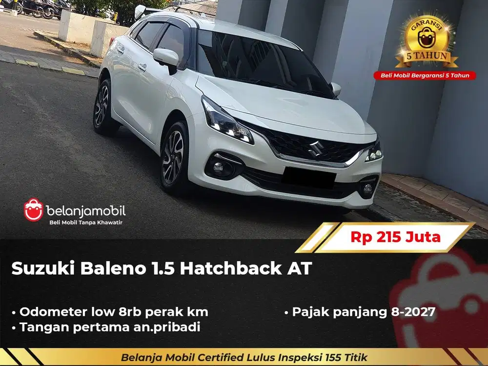 [ LOW KM 8RB ] Suzuki Baleno 1.5 Hatchback HB AT 2024/2025