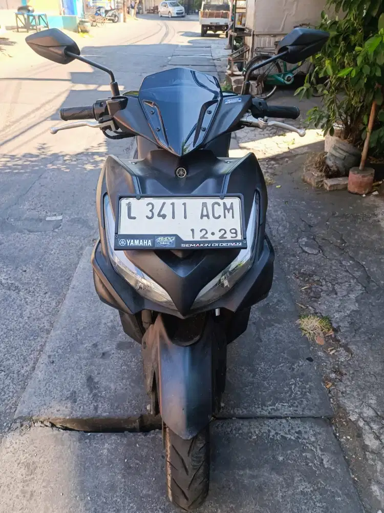 ENY MOTOR - SATSET YAMAHA AEROX 155 ABS CONNECTED 2024 - KM RENDAH