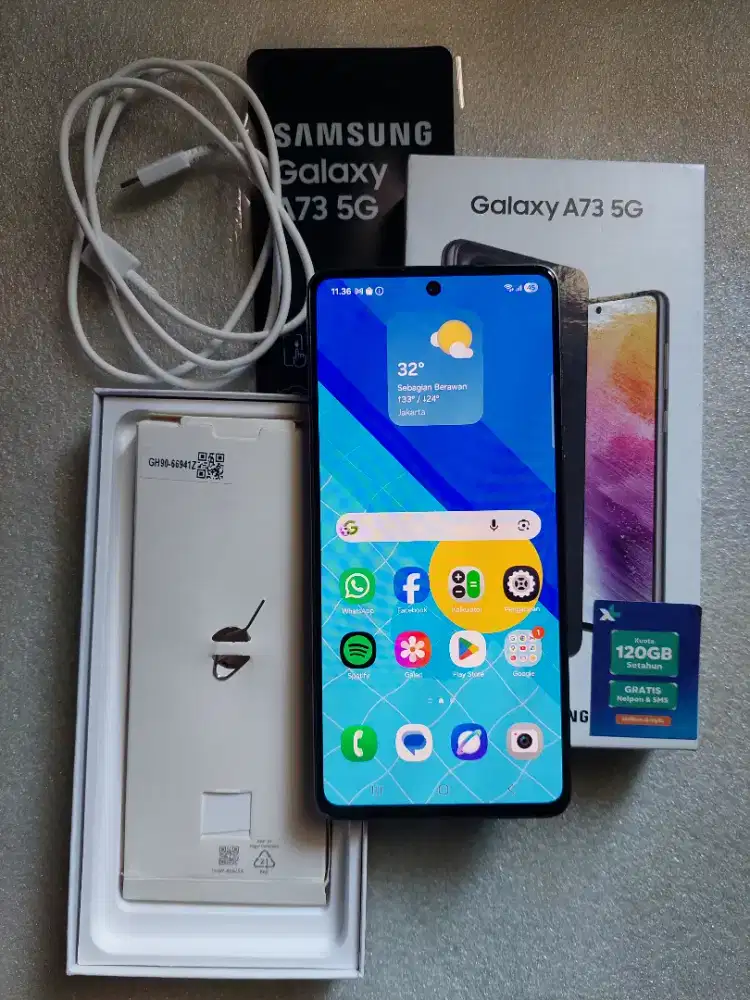 Samsung a73 5G 8/256GB Fullset