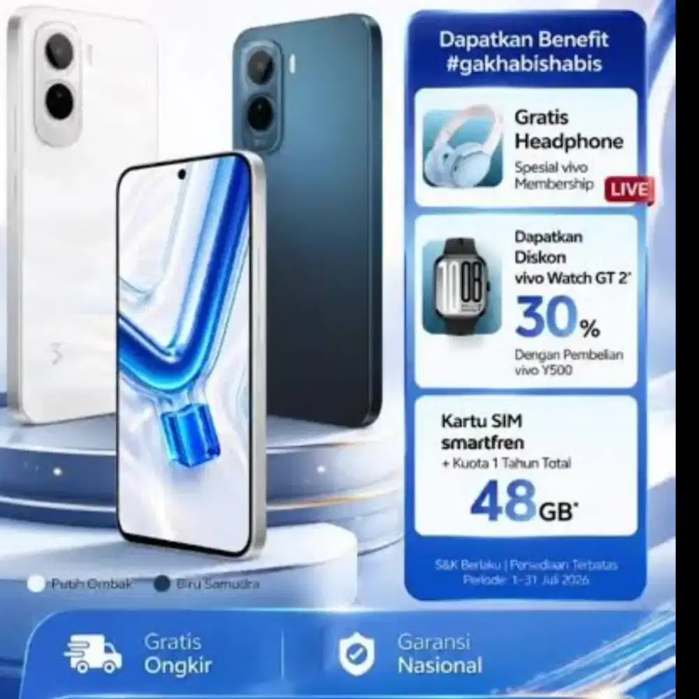 HP Ponsel Vivo Baru New 5G