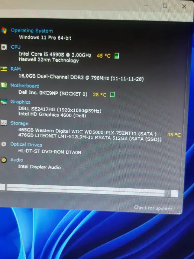 PC Dell Optiplex 9020