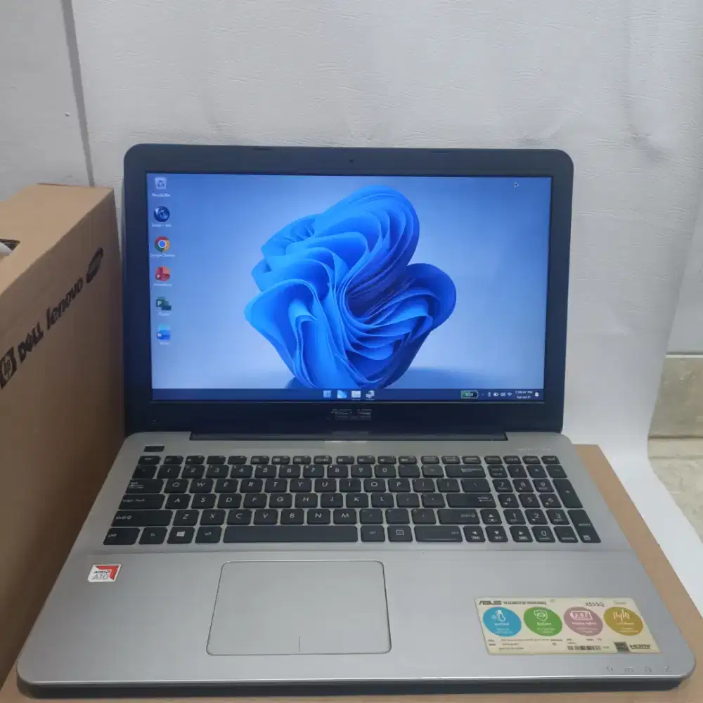 Asus X555QG AMD A10-9620P R6 M435DX RAM 8GB HDD 1TB 15.6Slim 1 jam