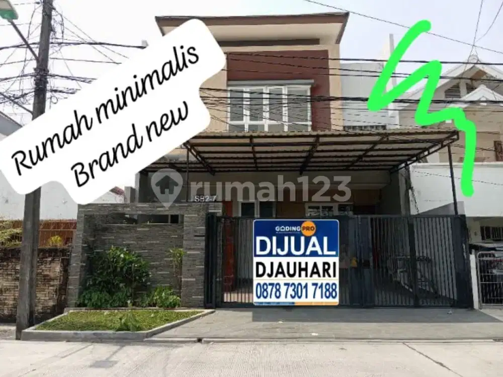 Jualcepaat....Murah......Rumah Minimalis Brand New......Bebas Banjir.........Di Kelapa Gading