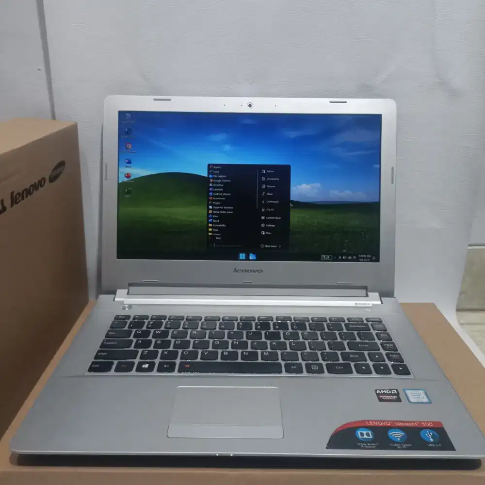 Lenovo 500 Core i5-6200U RAM 8GB SSD+500gb 14 FHD IPS 3jam  Backlit