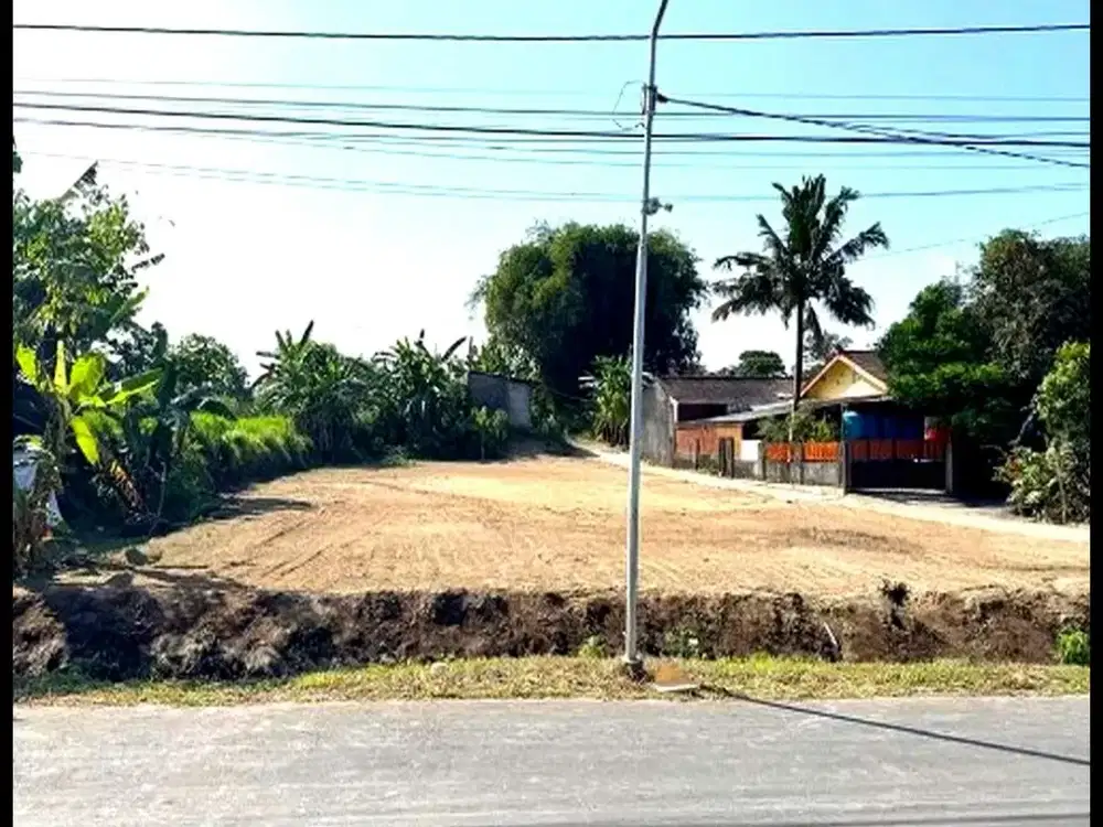 Dekat Ring Road Utara Dijual Tanah Yogyakarta di Jl. Plumbon-Ngalangan