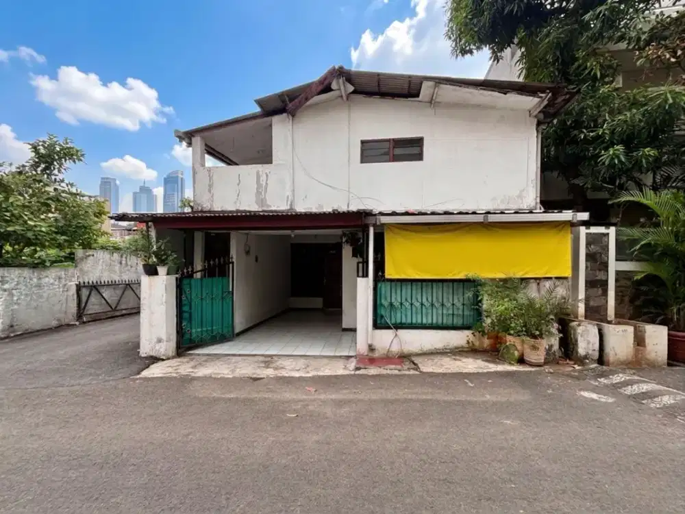 RUMAH HITUNG TANAH DI TEBET COCOK UNTUK KOST & INVESTASI ‼