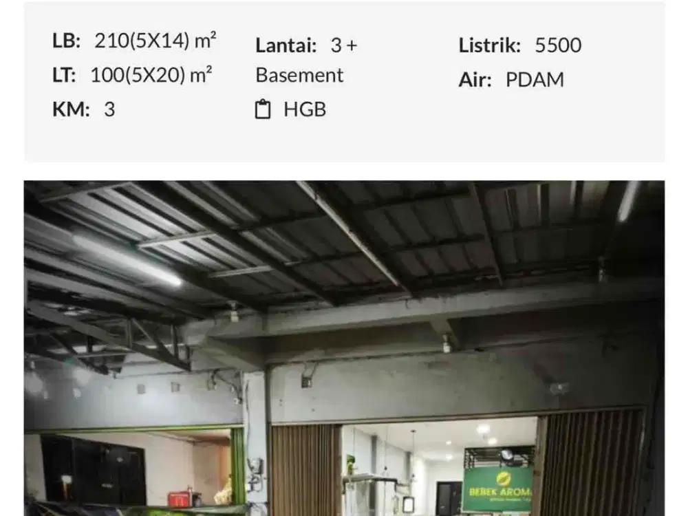 Di Jual Ruko Indrakila cocok buat kantor dan usaha