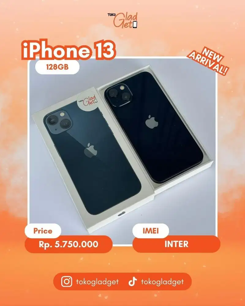 iPhone 13 Basic 128 Gb ex INTER