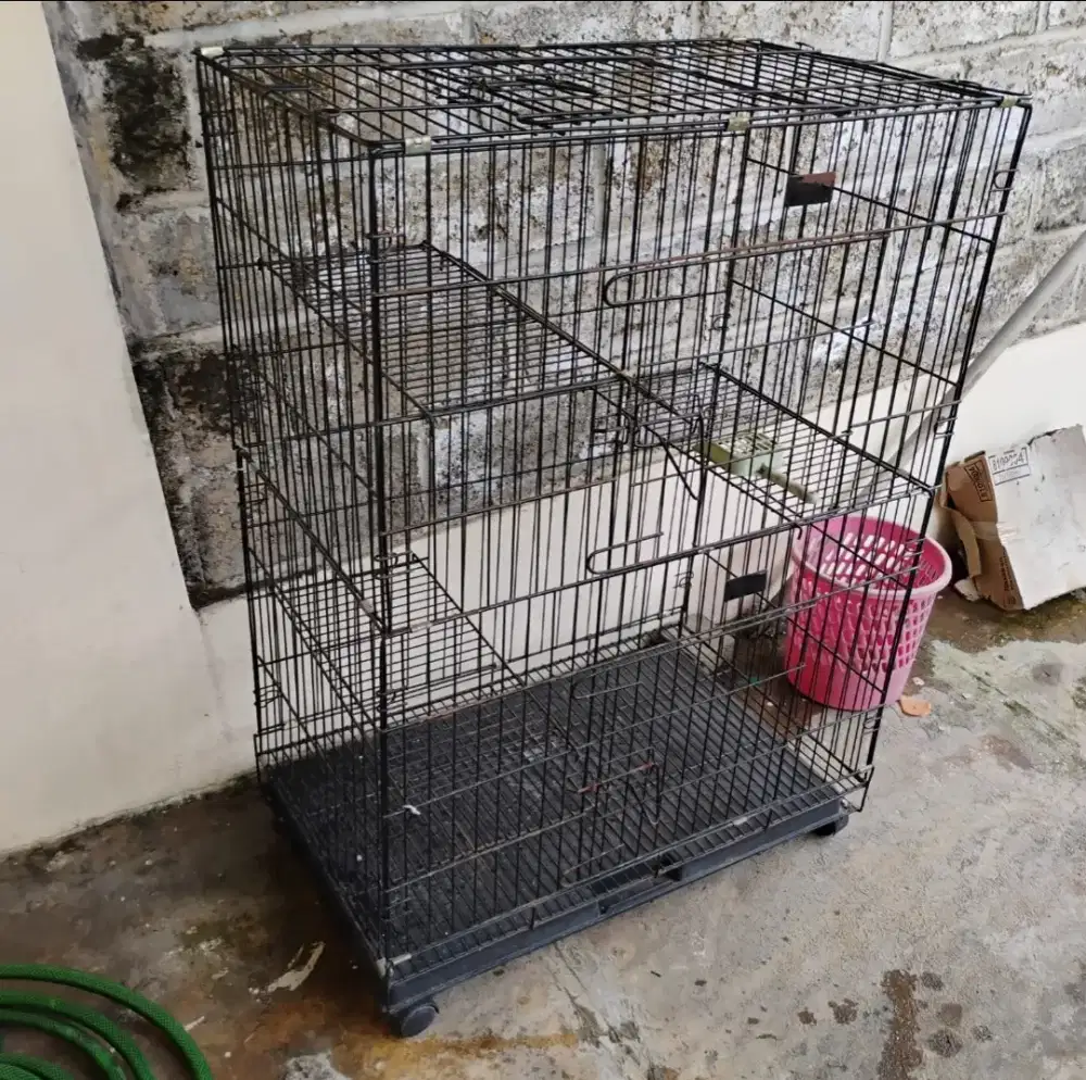 Kandang kucing kondisi bagus