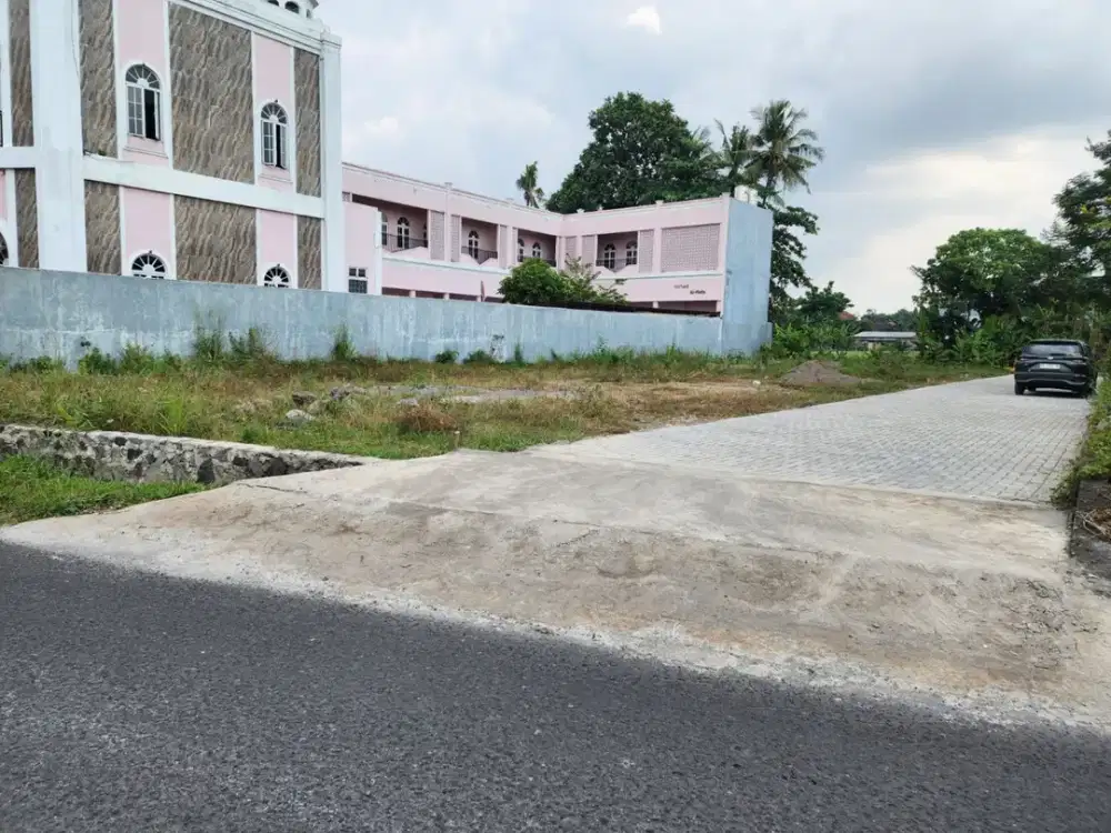 Dekat Exit Tol UPN, Tanah Jogja dijual : SHM Pekarangan