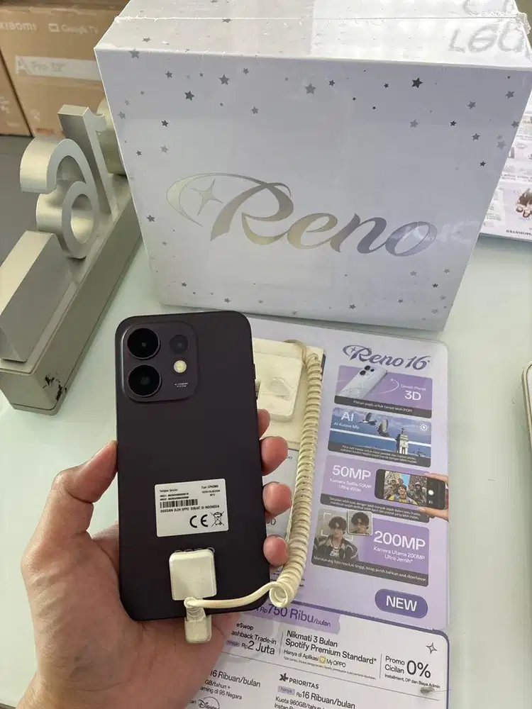 Oppo Reno 16 5G 256gb Free Gift Box By kuota