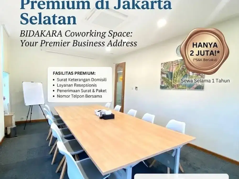 Disewakan Kantor Virtual Murah Menara Bidakara2 Jakarta Selatan