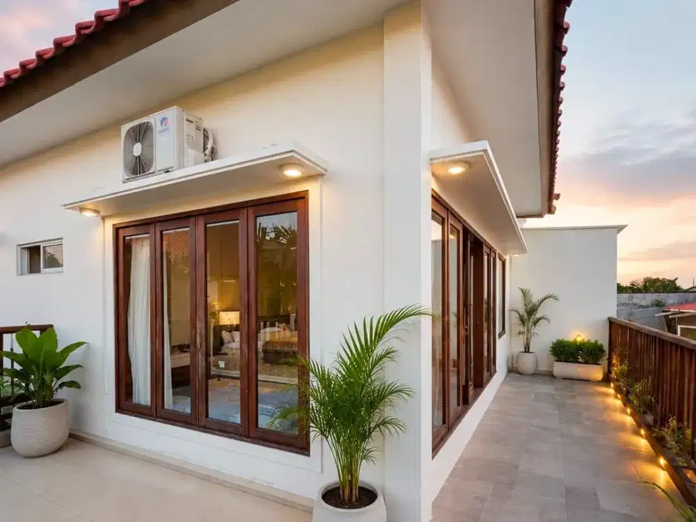 RUMAH MEWAH 2 LANTAI ONE GATE SYSTEM DI PERUMAHAN SANUR KAUH DENPASAR