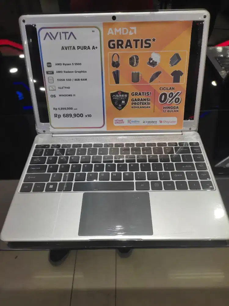 avita pura A+ ram 8gb 512gb bisa cicilan tanpa DP cukup KTP