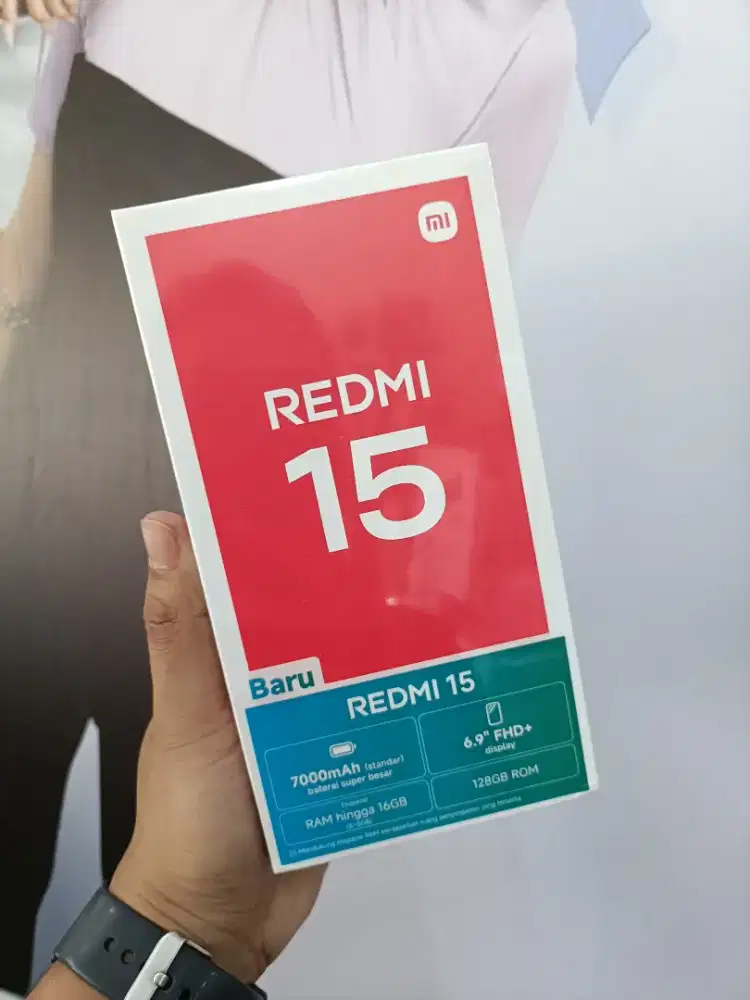 Redmi 15 ram 8/128 new murah