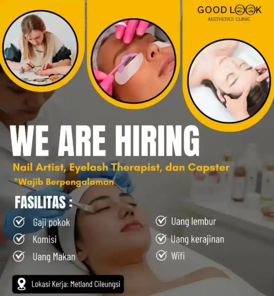 Loker Beautician dan capster