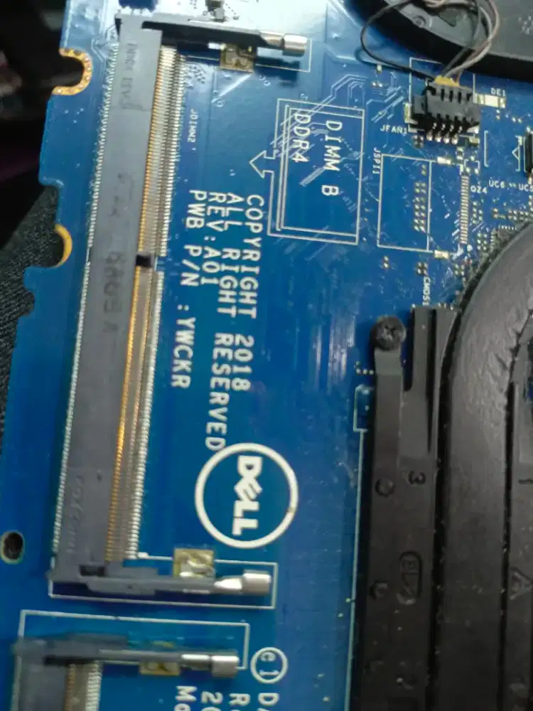 Main board laptop Dell latitude 7480 i7