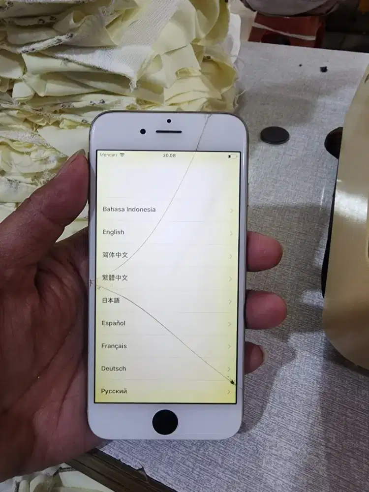 Iphone 6 16 dan 64 gb batangan minus