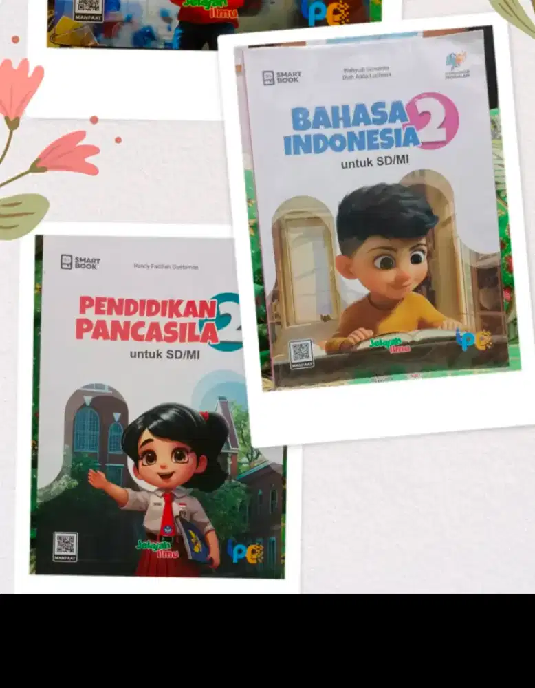 Buku kelas 2 Smart Book Intan Pariwara Edukasi :  B.Ind & P.Pancasila