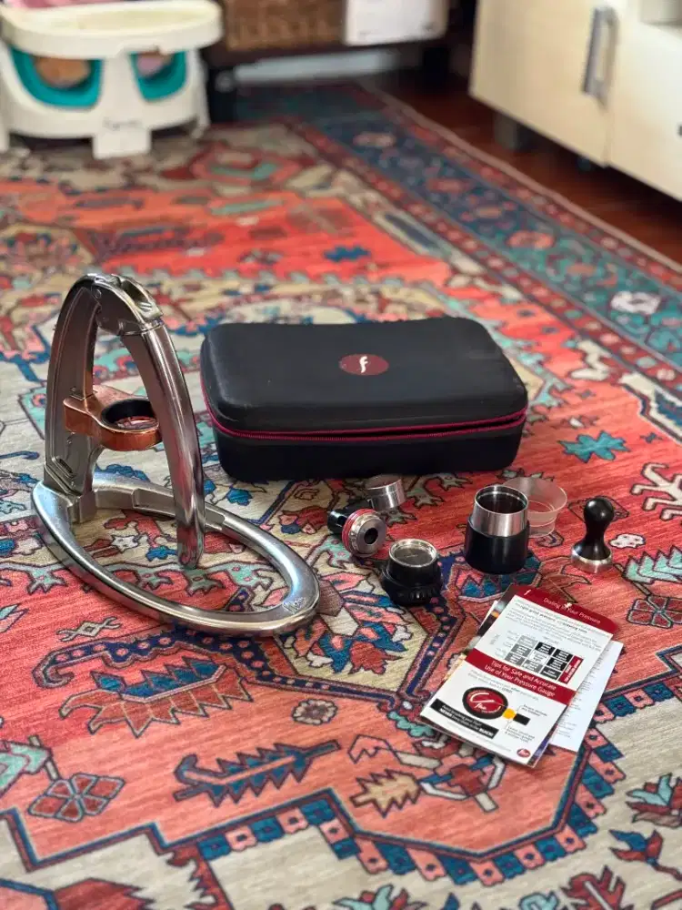 Flair Signature Espresso Manual Lever + Pressure Gauge + Hard Case