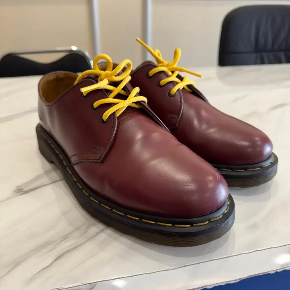 Dr martens 1461 red cherry smooth size 42