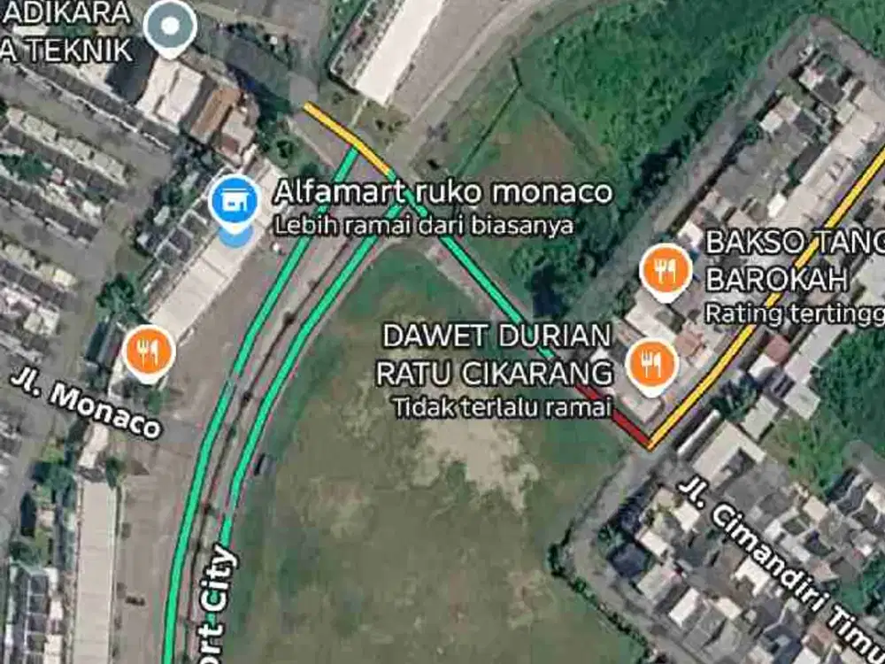 Kavling Tanah Strategis di Pusat Penduduk Residence Sport City Graha Asri Jababeka
