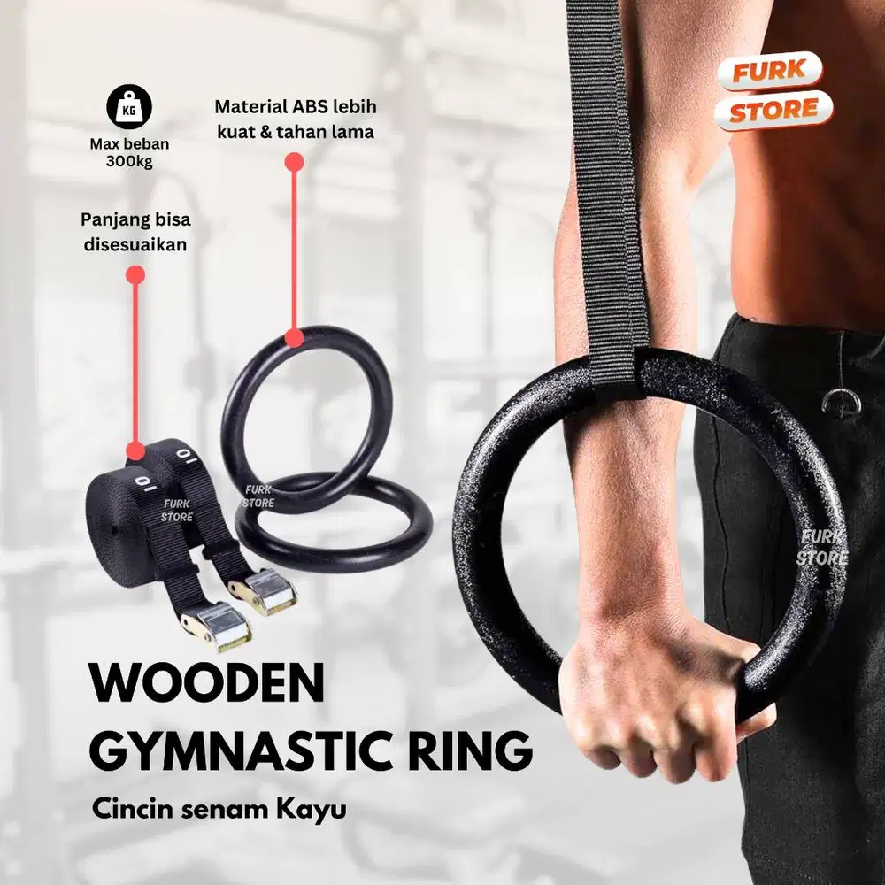 Gymnastic Ring ABS GMA1 – Ring Gym | Ring Calisthenics | Pull Up Ring