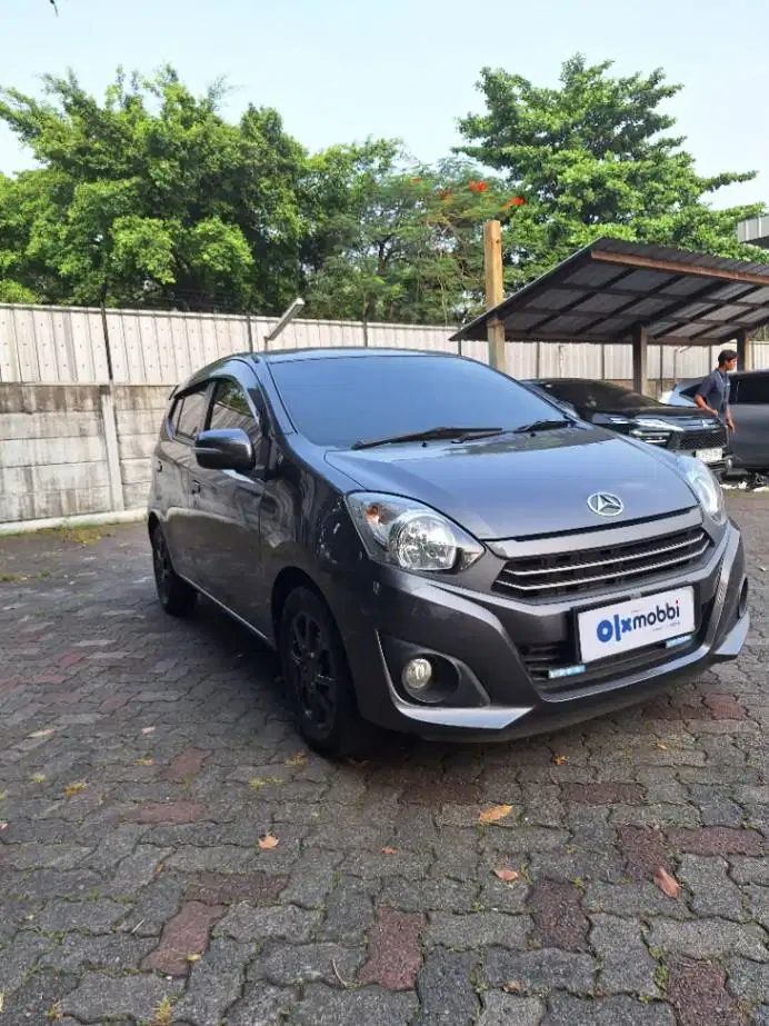 DP MURAH - Daihatsu Ayla 1.0 X Bensin AT 2021 Abu-Abu
