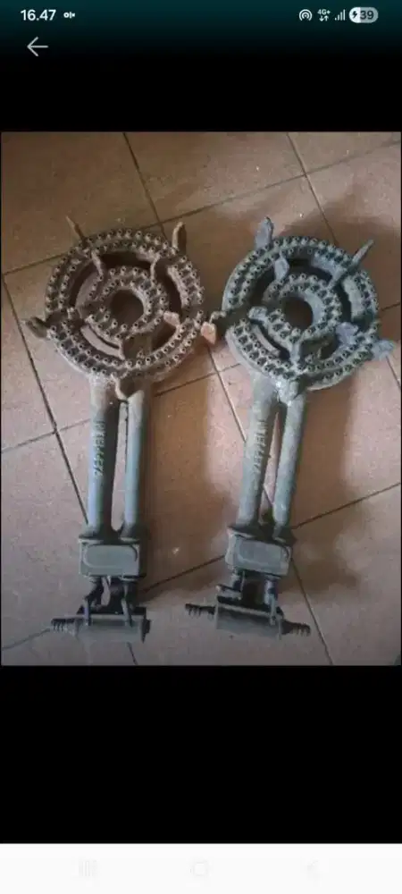 Kompor cor 2 Tungku